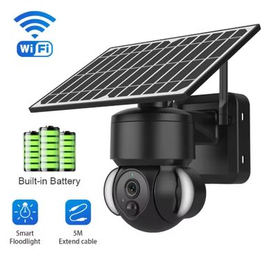 WI-FI SMART  CAMARA OUTDOOR  2MP+PANEL SOLAR (CONTRA AGUA)