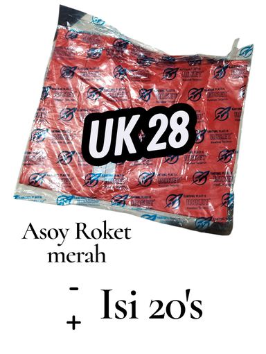 Asoy roket Merah uk28