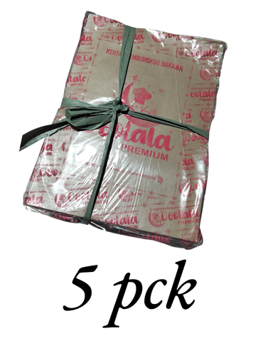 Kertas Nasi Ooolala merah