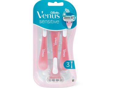 Gillette Venus Razor Sensitive 3 blades جيليت فينوس ماكينة حلاقة للبشرة الحساسة 3 شفرات