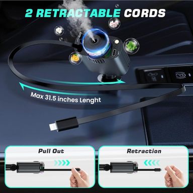 5in1 Starlight Car Charger