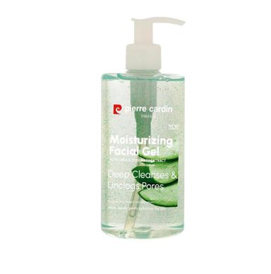 Pierre Cardin moisturizing facial wash Aloe vera extract - بيير كاردان غسول الوجه المرطب بخلاصة الصبار وإكليل الجبل جل رغوي- 350 مل