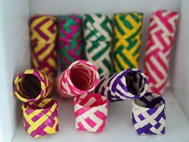 Palm pencil pouch 8"