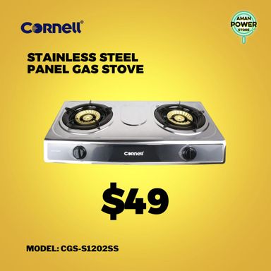 Stainless Steel Panel Gas Stove CGS-S1202SS 