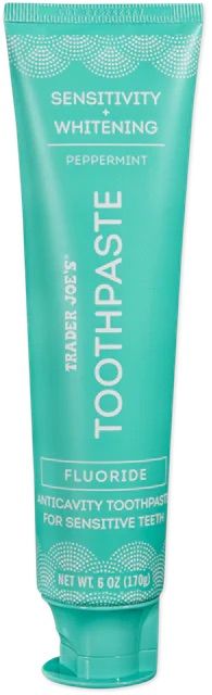 Sensitivity + Whitening Peppermint Fluoride Toothpaste