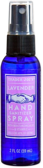Lavender Hand Sanitizer Spray