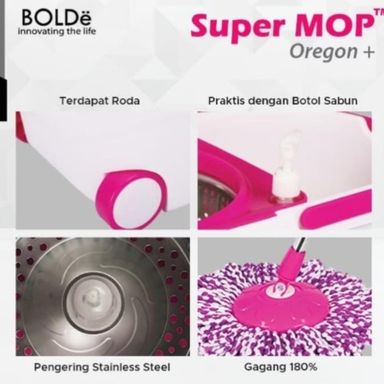 BOLDe Super mop Oregon+ SM-6102 (ungu)
