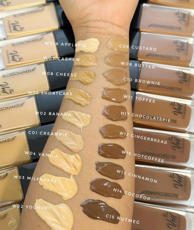 Fond de teint veil - blossom makeup 