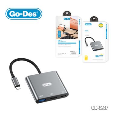 Go-Dee 3 in 1 Multifunction Adapter