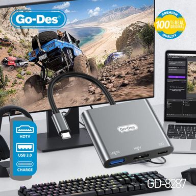 Go-Dee 3 in 1 Multifunction Adapter