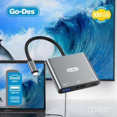 Go-Dee 3 in 1 Multifunction Adapter