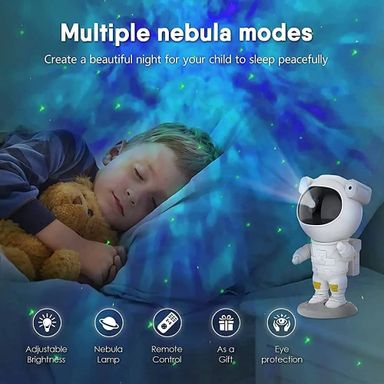 Astronaut Nebula Star Light
