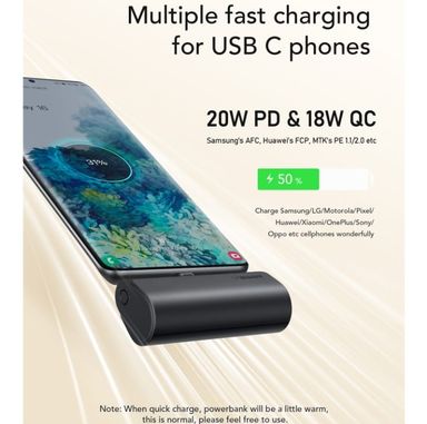 Veger USB-C Mini Power Bank - 5000mAh