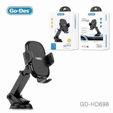 Go-Des GD-HD698 Phone Holder for Dashboard & Windshield