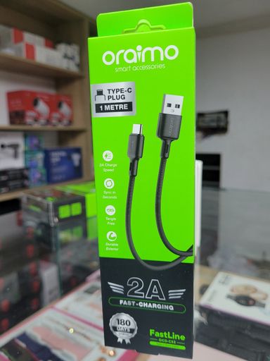 Oraimo Type C Fast Charging Cable
