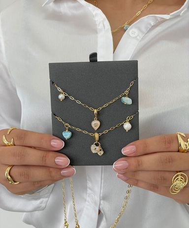 Collar multi-charm