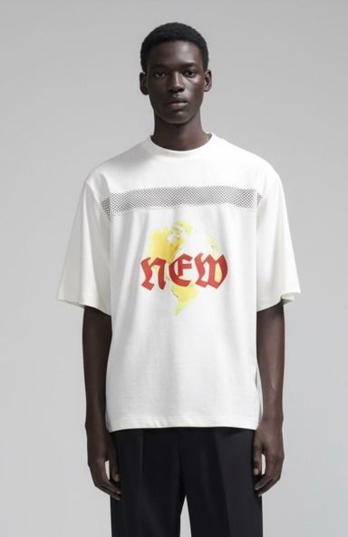 NewMap Globe Tank Oversized T-Shirt