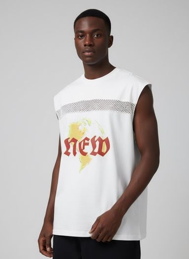 NewMap Globe Tank Armless T-Shirt