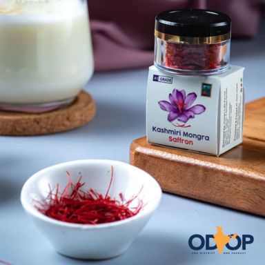 Lab-Certified Pure Kashmiri Saffron - Mongra Saffron (Kesar)