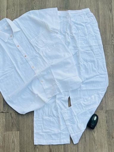 Linen shirt and trouser