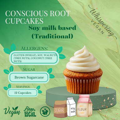 Conscious Root Cupcakes