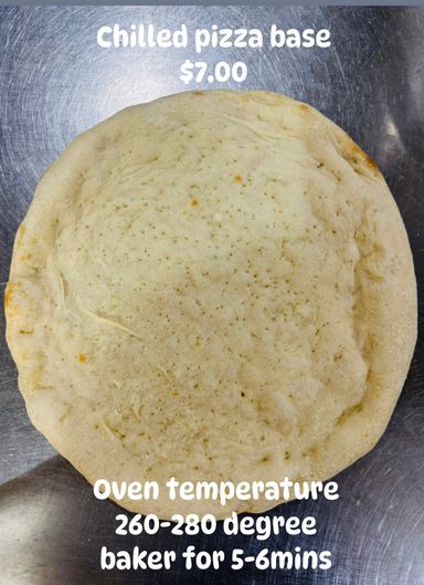 chilled pizza base 