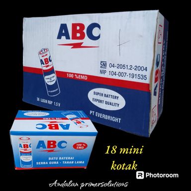 Baterai jam ABC