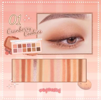 PINK FLASH 12 Pan Eyeshadow Palette بنك فلاش باليت ظلال العيون