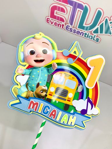 3D CAKE TOPPER