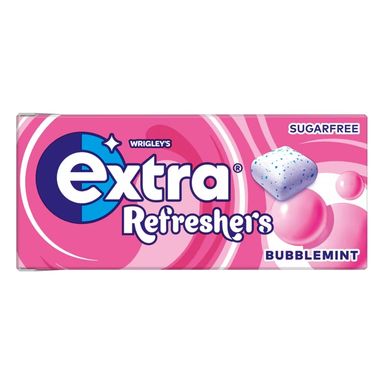 Extra Refreshers Bubblemint Sugarfree Chewing Gum 19g