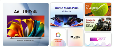 Hisense 55A6N UHD 4K VIDAA Smart TV