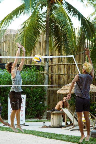 Volleyball Tournament @Rucksack Inn Siargao