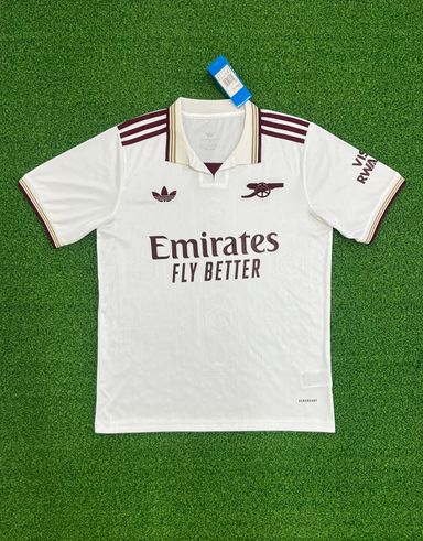 Arsenal 2025/26 Third Shirt (White)