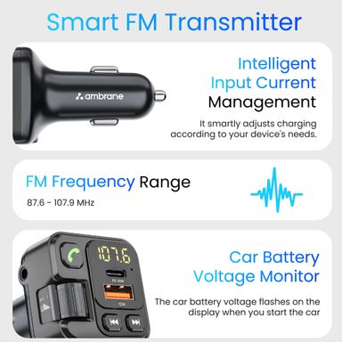 Car Connect FM Transmitter Car Charger