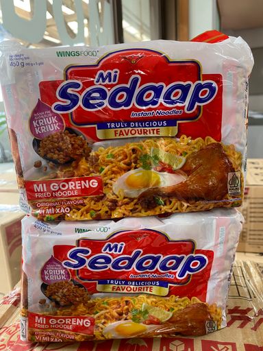 Mie Sedaap Goreng 90gr (1 pack isi 5pcs)