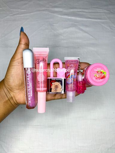 Pink lipgloss bundle