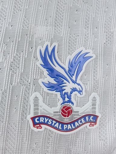 Crystal Palace  2025/26 Away Shirt (White / Red / Blue)