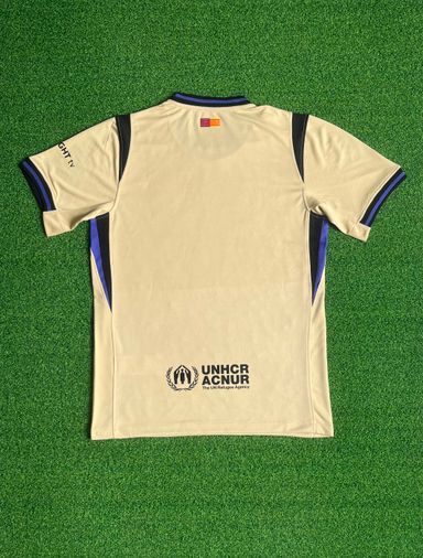FC Barcelona 2025/26 Away Shirt (Yellow / Purple / Black)
