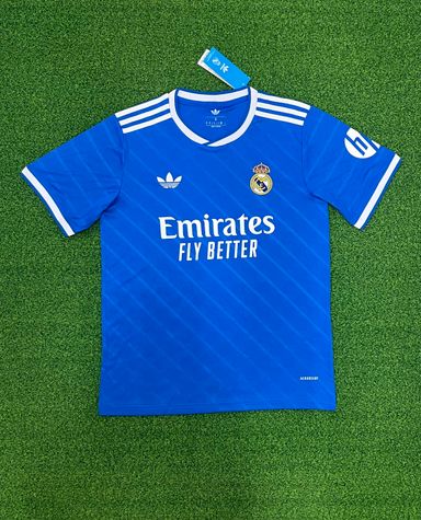 Real Madrid 2025/26 Third Shirt (Blue / White)