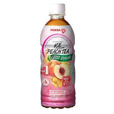 Pokka Peach Tea (Less Sugar) 500ML