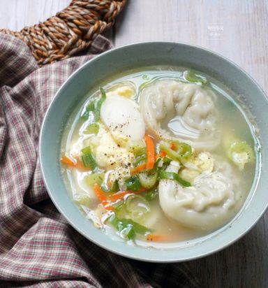 Tteok Mandu Soup