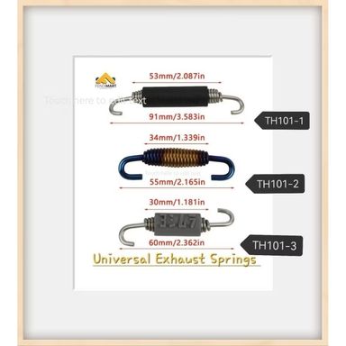 Universal Exhaust Spring Yoshimura /Akrapovic exhaust header