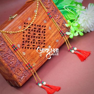Rukmavati Mundavalya Set (Bride & Groom)