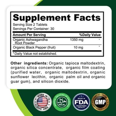 Organixs Organic Ashwagandha