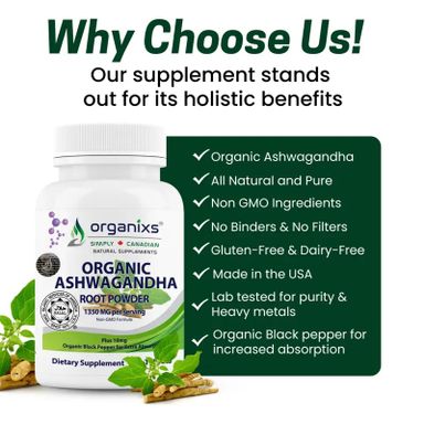 Organixs Organic Ashwagandha