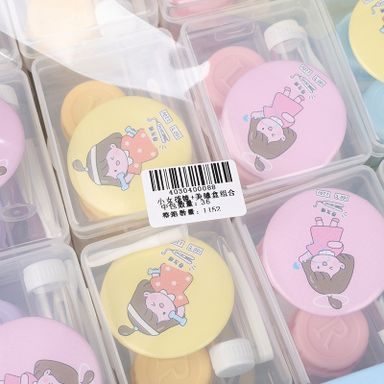 Little girl mirror pupil box combination
