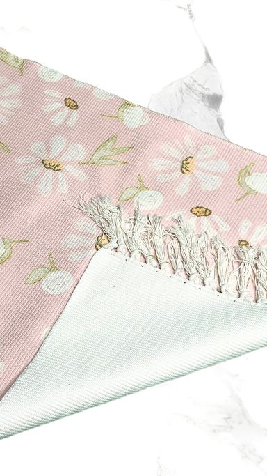 Blush Cotton Rug SET | (50*80 + 60*130cm)  CODE: K931