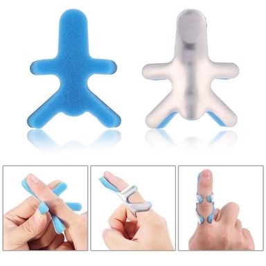 Adjustable Finger Splint: Frog Phalanx Corrector for Injury Recovery/ 2pcs