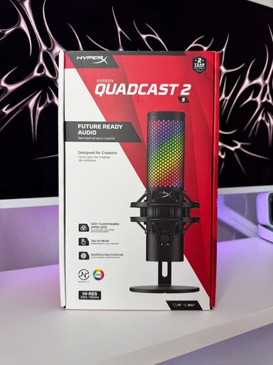 HyperX Quadcast 2 S USB Microphone NEW
