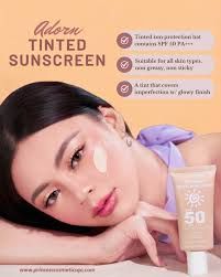 Adorn Tinted Sunscreen